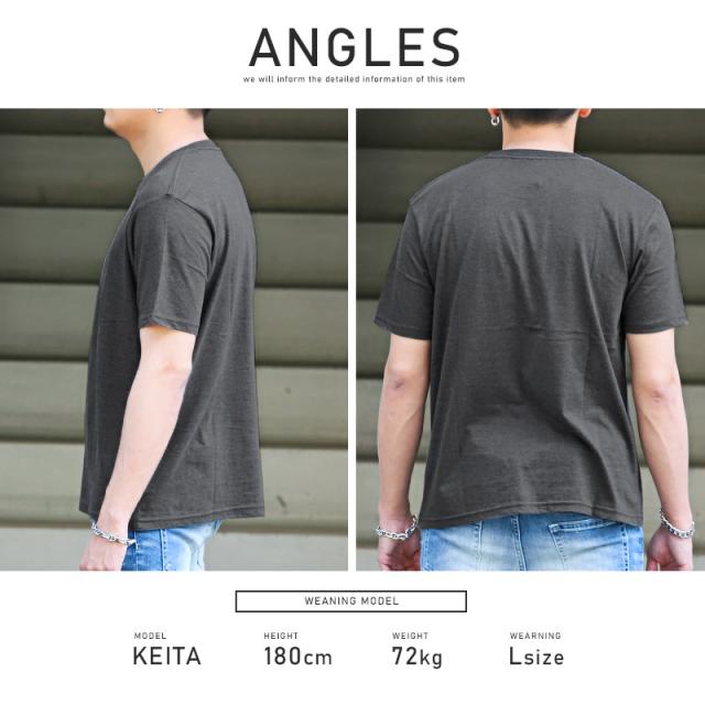 Tシャツ メンズ 半袖 ロゴ プリント クルーネック メンズTシャツ 半袖Tシャツ カットソー プリントTシャツ トップス 英字ロゴ ホワイト ベージュ チャコール カジュアル アメカジ サーフ 夏 ビター系 BITTER aa-1489 8