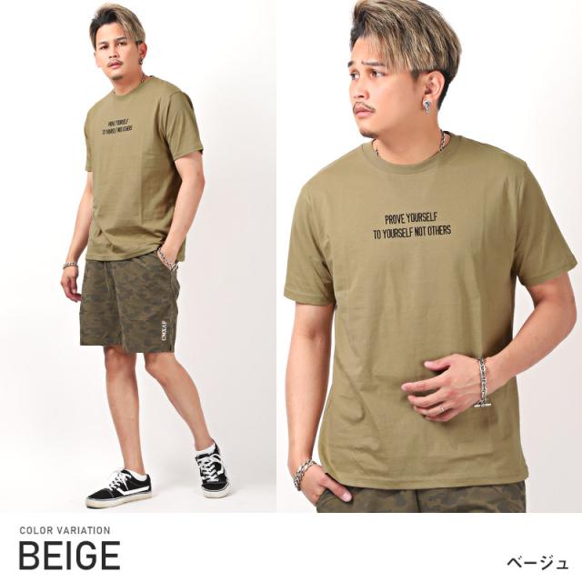 Tシャツ メンズ 半袖 ロゴ プリント クルーネック メンズTシャツ 半袖Tシャツ カットソー プリントTシャツ トップス 英字ロゴ ホワイト ベージュ チャコール カジュアル アメカジ サーフ 夏 ビター系 BITTER aa-1489 6