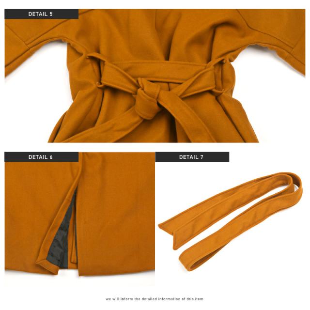 チェスターコートメンズロング丈ウールライク秋冬【ウールライクロングチェスターコート】ロングコートアウターガウンウールコートカジュアルキレイめ上品ビジネス秋服冬服BITTERビター系 10