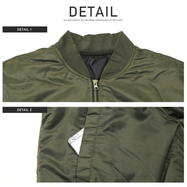 MA-1ジャケットメンズ中綿ブルゾンジャンパービッグシルエット【ヘビーツイルMA-1ジャケット】アウターヘビーツイル中綿ジャケット暖か防寒カジュアルミリタリーストリート韓国系 9