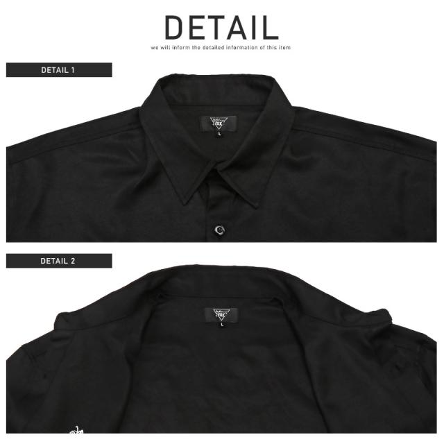 長袖シャツ メンズ バックプリント ロゴ レインボー箔 メンズシャツ カジュアルシャツ レギュラーカラー 箔プリント カラフル ホワイト ブラック 長袖 ルーズ ストリート 韓国 aa-2335 9