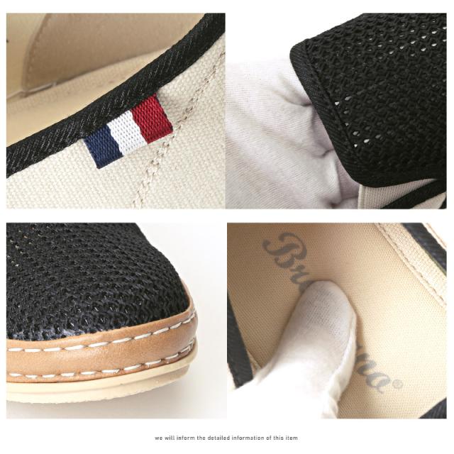 スリッポン メンズ スニーカー 靴 シューズ メッシュ 低反発インソール メンズシューズ メンズスニーカー バイカラー トリコロール 通気性 軽量 紳士靴 カジュアル 春 夏 aa-2472 10