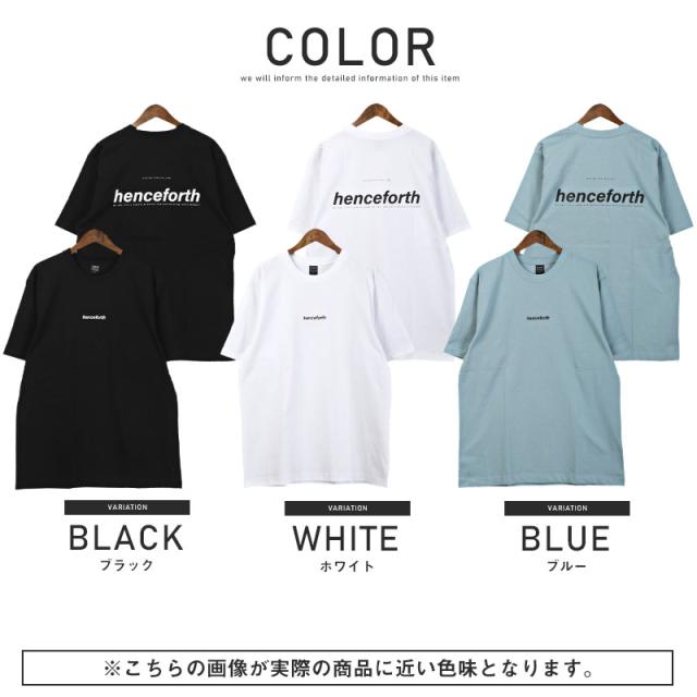 Tシャツ メンズ 半袖 ロゴ プリント ワンポイント バックプリント メンズTシャツ 半袖Tシャツ カットソー クルーネック ブラック ホワイト ブルー ゆったり カジュアル ストリート aa-2615 13