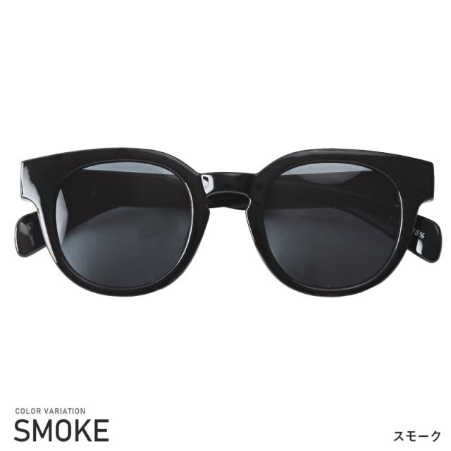 サングラスメンズレディースカラーレンズボストンUVカットボスリントンウェリントンメガネ伊達メガネ黒ぶちグラサンスモークブルーお洒落紫外線対策ユニセックスリゾートサマー夏aa-2664 5