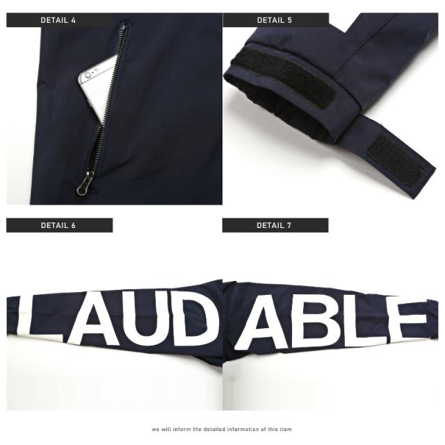 マウンテンパーカー・メンズ・ジャケット・マンパー・袖ロゴ・ストレッチ・アウター・ビッグパーカー・ビッグロゴ・ハイネック・防風・撥水・アウトドア・スポカジ 13