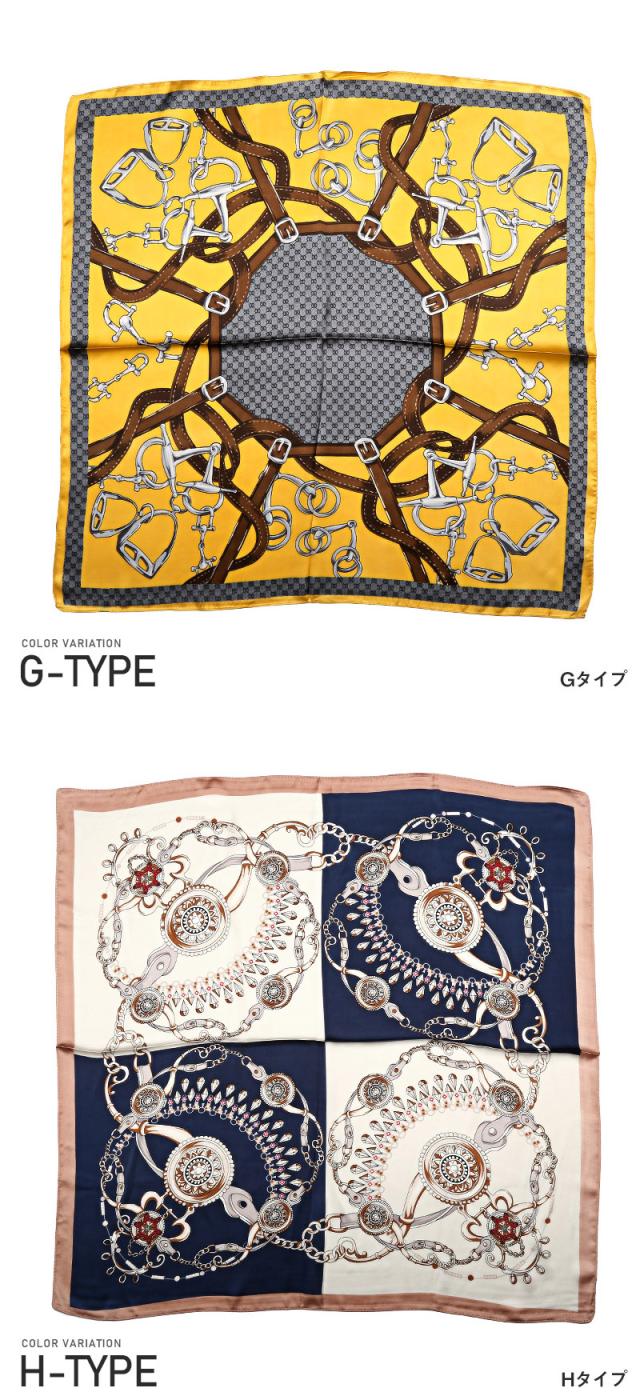 スカーフ・メンズ・レディース・バンダナ・大判・アソート柄・ペイズリー・リング付き・メンズスカーフ・ユニセックス・レトロ・ファッション小物・母の日 12