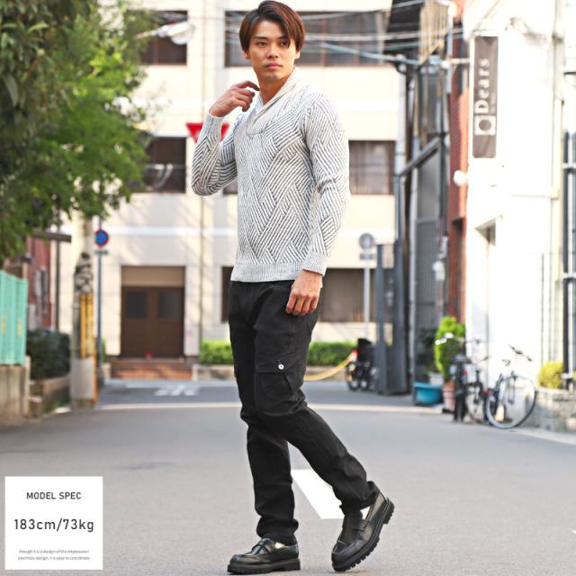 デニムパンツ・カーゴパンツ・メンズ・ストレッチ・ジーンズ・デニム・メンズパンツ・メンズデニム・ジーパン・スキニーパンツ・チノパン・ポケット 4