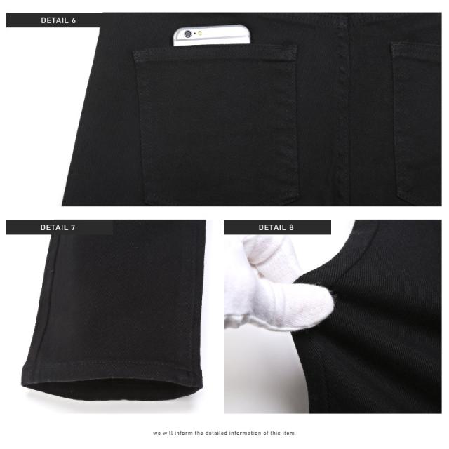 スキニーパンツ・メンズ・スタッズ・チノパン・ブラックパンツ・スリム・タイト・ストレッチ・メンズパンツ・メンズスキニー・スリムパンツ・メタル 11