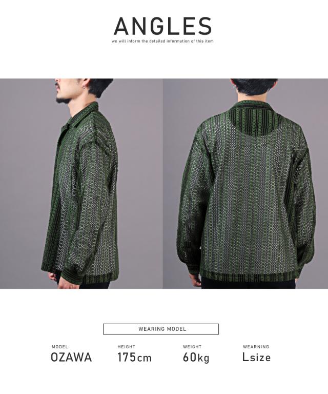 長袖シャツ・メンズ・レディース・レース・ビッグシルエット・ブラウス・ルーズ・レースシャツ・レース編み・バルーンスリーブ・トップス・オーバーサイズ 12