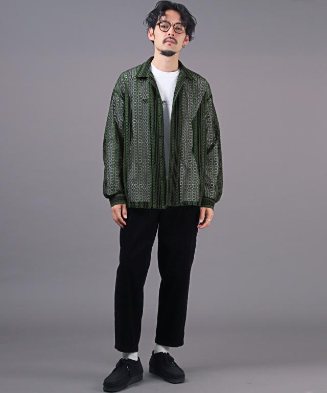 長袖シャツ・メンズ・レディース・レース・ビッグシルエット・ブラウス・ルーズ・レースシャツ・レース編み・バルーンスリーブ・トップス・オーバーサイズ 8