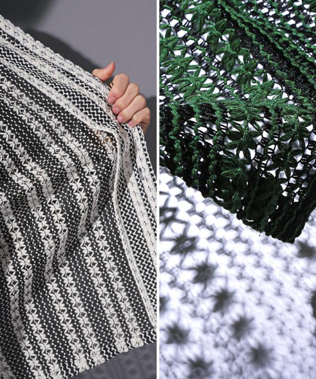 長袖シャツ・メンズ・レディース・レース・ビッグシルエット・ブラウス・ルーズ・レースシャツ・レース編み・バルーンスリーブ・トップス・オーバーサイズ 4