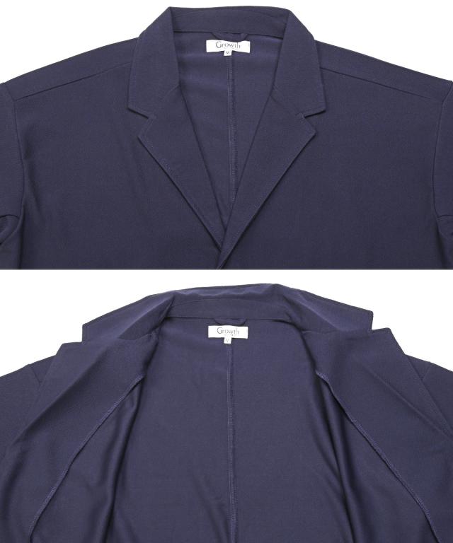 チェスターコート・メンズ・ロング丈・コート・ルーズシルエット・梨地・無地・メンズコート・ロングコート・薄手・春アウター・ブラック・ネイビー・ベージュ 13