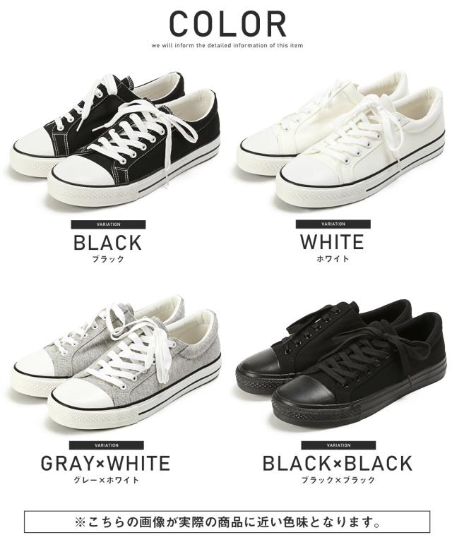 スニーカー メンズ 靴 シューズ ローカット キャンバス レースアップ サイドレース シンプル カジュアル フットウェア スポーティ 通勤 通学 17