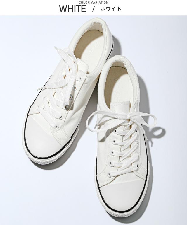 スニーカー メンズ 靴 シューズ ローカット キャンバス レースアップ サイドレース シンプル カジュアル フットウェア スポーティ 通勤 通学 8