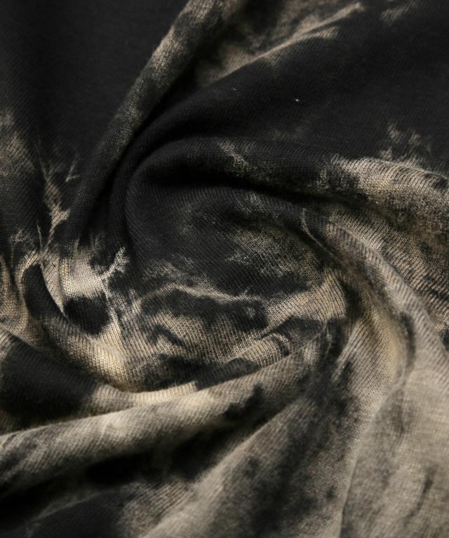 送料無料・タイダイ染め天竺7分袖ドレープカーディガン・ヴィジュアル系・V系・地雷系・パンク・原宿・綿・レディース・ユニセックス・韓国 14