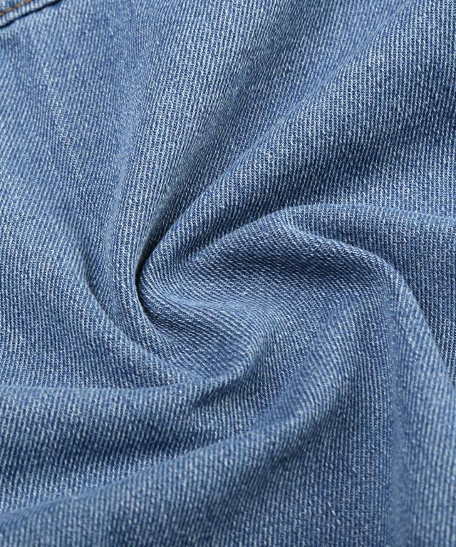 送料無料・ユーズド加工デニムジャケット・ジージャン・ライトアウター・オーバーサイズ・ルーズ・ユニセックス・お洒落・カジュアル 13