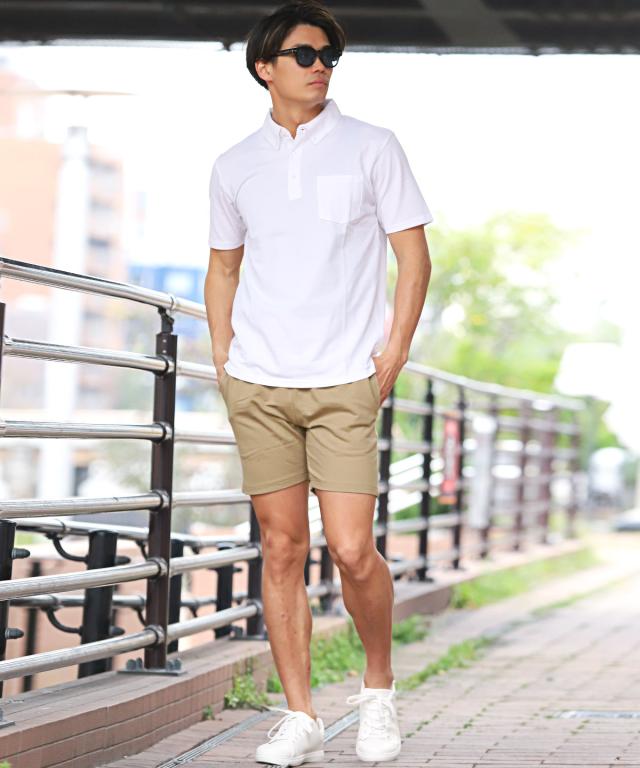 ミニ裏毛無地ショーツ・短パン・ショート丈・イージー・ルームウェア・コットン・シンプル・リラックス・リゾート・父の日・プレゼント 5