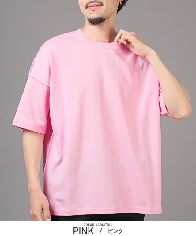 無地ステッチ半袖Tシャツ・半袖Tシャツ・メンズTシャツ・ビッグTシャツ・ユニセックス・アウトステッチ・オーバーサイズ・シンプル・推し活 11