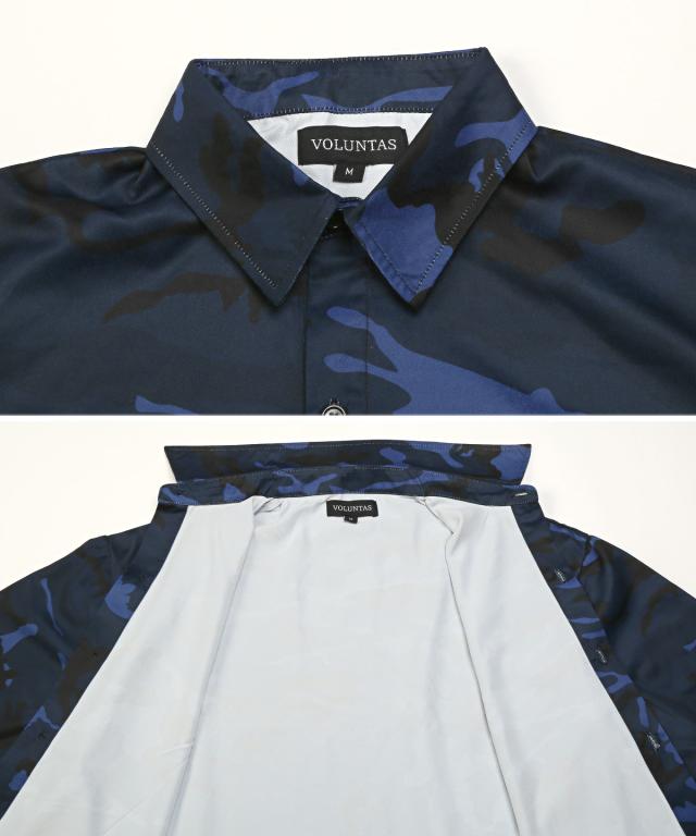 送料無料・総柄プリント長袖シャツ・メンズシャツ・ユニセックス・レギュラーカラー・フラワー・レオパード・大きいサイズ・20代・30代・40代 17