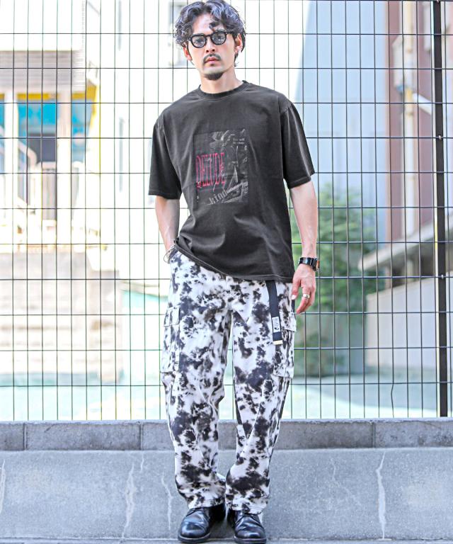 グラフィックフォトプリント半袖Tシャツ・メンズTシャツ・ビッグT・トップス・ロックT・オーバーサイズ・ユニセックス・ストリート・韓国 5