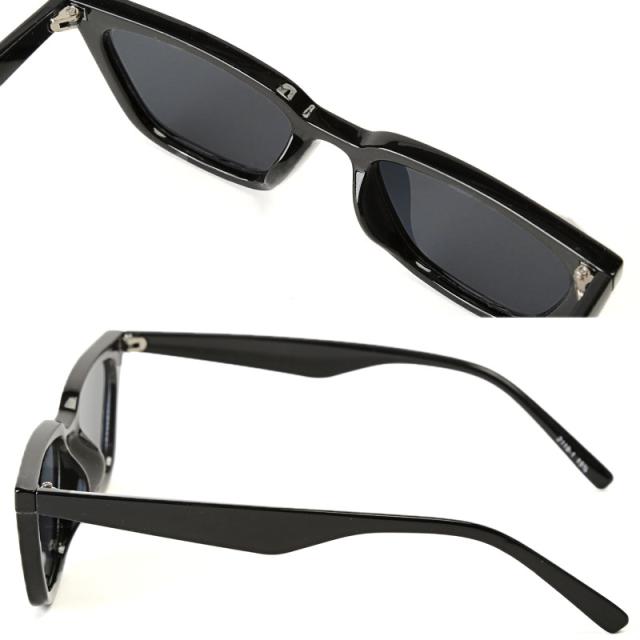 UVカットフラットレンズサングラス・ウェリントンサングラス・スクエアサングラス・メンズ小物・男女兼用・グラサン・セレブ・カジュアル・モード 10