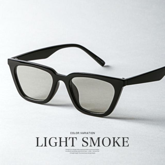 UVカットフラットレンズサングラス・ウェリントンサングラス・スクエアサングラス・メンズ小物・男女兼用・グラサン・セレブ・カジュアル・モード 7