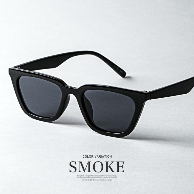 UVカットフラットレンズサングラス・ウェリントンサングラス・スクエアサングラス・メンズ小物・男女兼用・グラサン・セレブ・カジュアル・モード 6