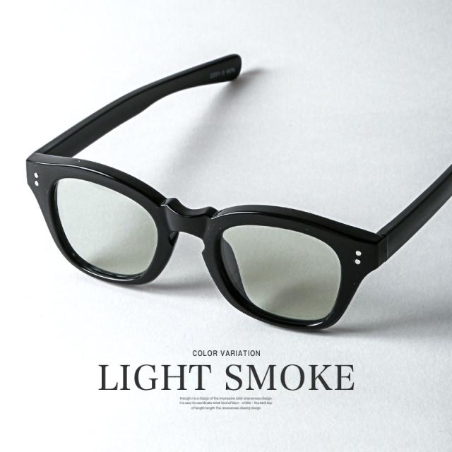 UVカットウェリントンサングラス・メンズサングラス・薄い色・青・緑・黒・メンズ小物・紫外線対策・グラサン・セレブ・カジュアル・シンプル 8