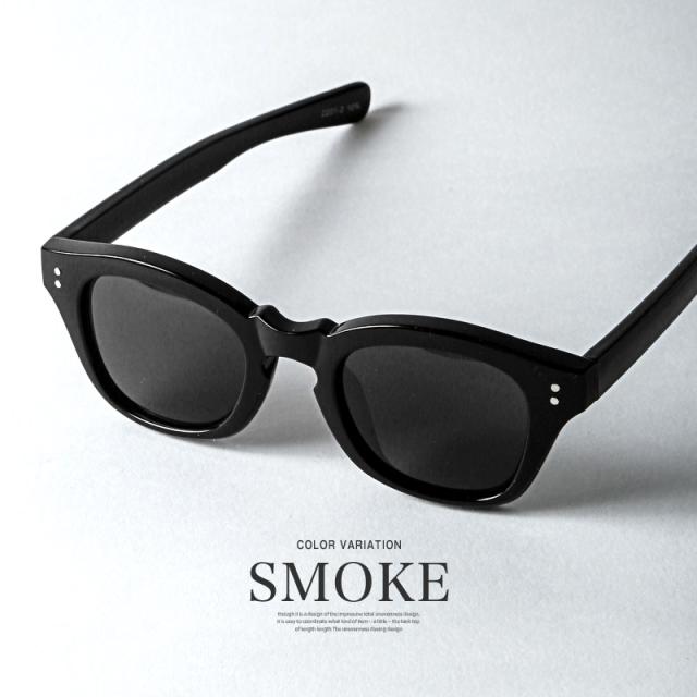 UVカットウェリントンサングラス・メンズサングラス・薄い色・青・緑・黒・メンズ小物・紫外線対策・グラサン・セレブ・カジュアル・シンプル 5