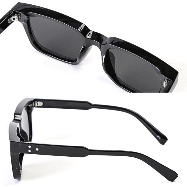 UVカットスクエアウェリントンサングラス・メンズサングラス・四角・大きい・度なし・運転・おしゃれ・20代・30代・40代・プチプラ・日本人 10