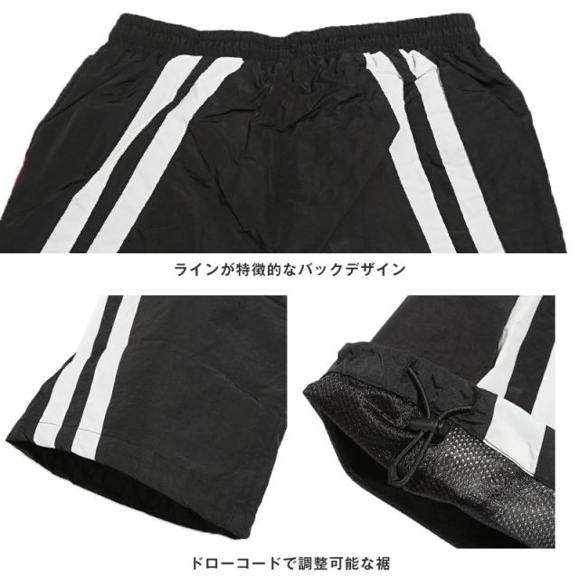 送料無料・サイドラインナイロンパンツ・ボトムス・ユニセックス・ストリート・スケーター・韓国・スポーツ・トレーニング・カジュアル・アウトドア・ジム 12