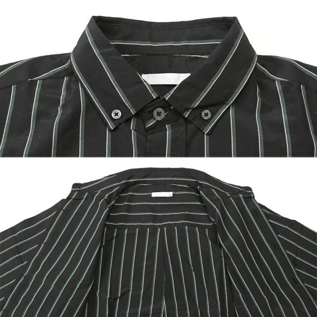 総柄ボタンダウン長袖シャツ・トップス・ワイシャツ・柄シャツ・ユニセックス・カジュアルシャツ・ビジネス・フォーマル・父の日・大人 14