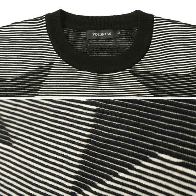 ニット・長袖・メンズ・レディース・セーター・ニットソー・オーバーサイズ・大きいサイズ・星柄・スター柄・ジャガード織り・秋服・冬服 11