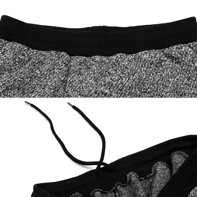 メランジフリースパンツ・冬用・冬物・極暖・防寒着・ゴルフウェア・ストレッチ・伸縮性・ルームウェア・通勤・シンプル・大人・リラックス 10