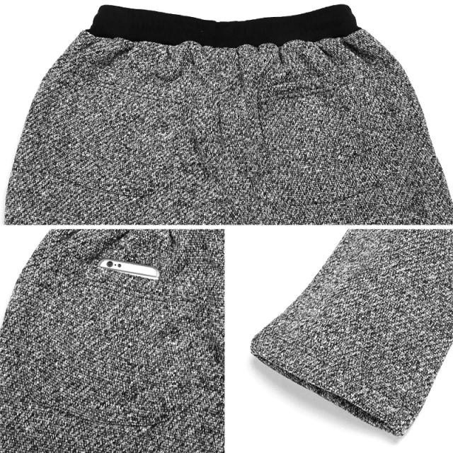 メランジフリースパンツ・冬用・冬物・極暖・防寒着・ゴルフウェア・ストレッチ・伸縮性・ルームウェア・通勤・シンプル・大人・リラックス 11