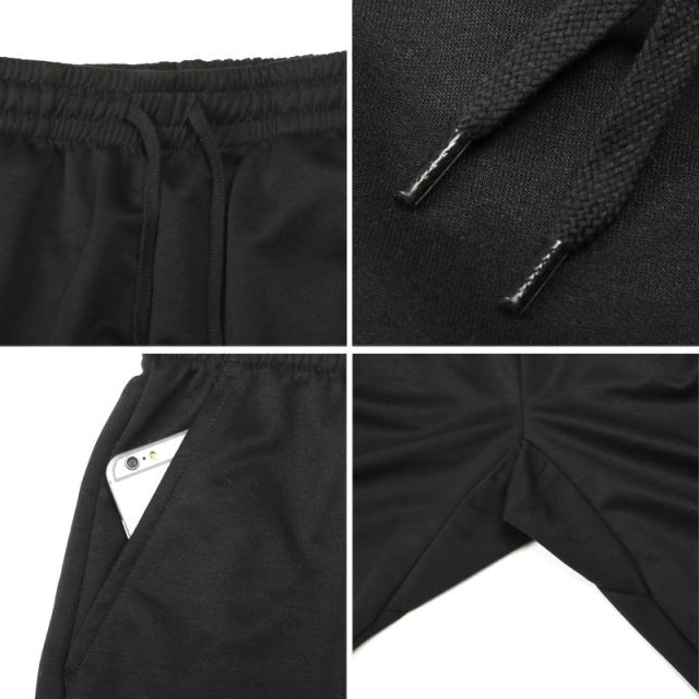 ジョガーパンツ・カーゴパンツ・スウェットパンツ・ジャージ・イージーパンツ・メンズ・パンツ・スエット・無地・裾リブ・大きいサイズ・6ポケット・ストレッチ・カジュアル・ミリタリー・スポーティー・ダンス・黒・紺・20代・30代・40代 15