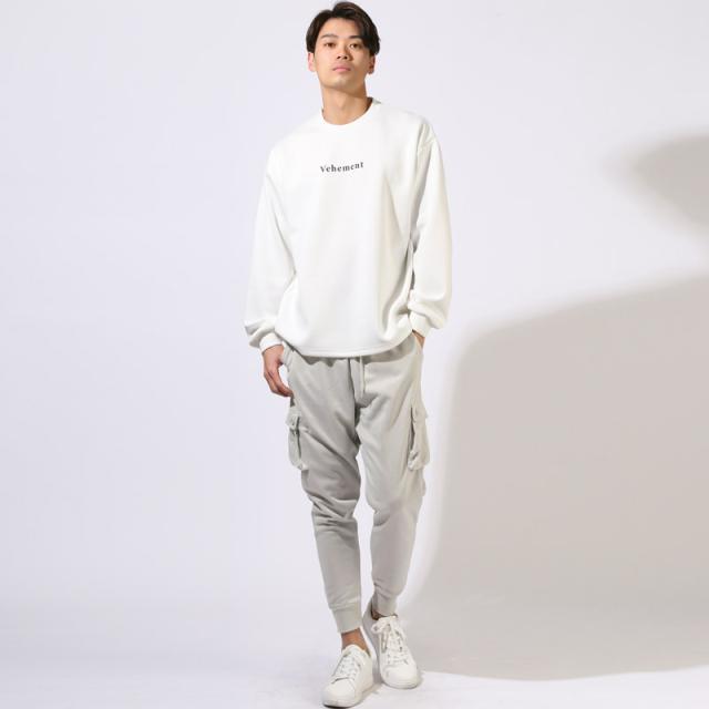 ジョガーパンツ・カーゴパンツ・スウェットパンツ・ジャージ・イージーパンツ・メンズ・パンツ・スエット・無地・裾リブ・大きいサイズ・6ポケット・ストレッチ・カジュアル・ミリタリー・スポーティー・ダンス・黒・紺・20代・30代・40代 11