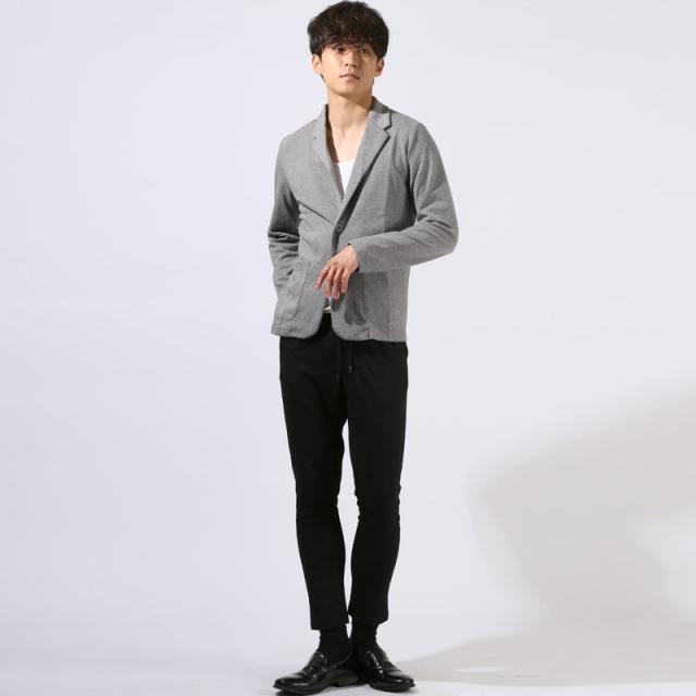 テーラードジャケット・サマージャケット・ジャケット・アウター・長袖・メンズ・ポンチ・伸縮性・シングル・2ボタン・2B・無地・細身・カジュアル・フォーマル・ビジネス・オフィス・テレワーク・春服・秋服・20代・30代・40代・50代 8