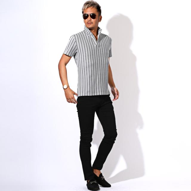 スキニーパンツ・デニムパンツ・チノパン・スリムパンツ・メンズ・スキニー・チノパン・ズボン・ボトムス・細身・脚長・美脚・カツラギデニム・ストレッチ・伸縮性・大きいサイズ・黒・白・紺・迷彩柄・カモフラージュ・ネイビー・ブラック・ホワイト・S・M・L・XL・XXL 6