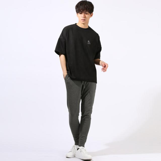 ジョガーパンツ・スウェットパンツ・イージーパンツ・メンズ・ポンチ・無地・裾リブ・大きいサイズ・ウエストゴム・ストレッチ・カジュアル・スポーティー・春服・夏服・秋服・冬服・20代・30代・40代・ゴルフ・ジム・ジョギング 14