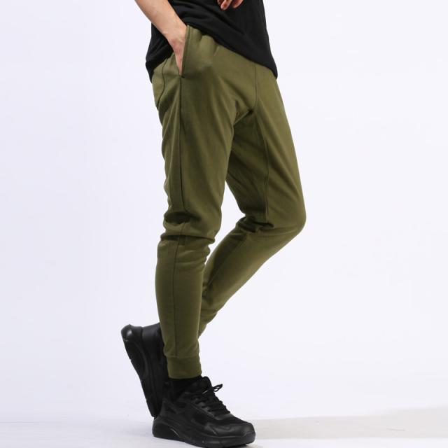 ジョガーパンツ・スウェットパンツ・イージーパンツ・メンズ・ポンチ・無地・裾リブ・大きいサイズ・ウエストゴム・ストレッチ・カジュアル・スポーティー・春服・夏服・秋服・冬服・20代・30代・40代・ゴルフ・ジム・ジョギング 5