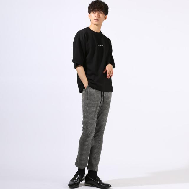 テーパードパンツ・サルエルパンツ・スウェットパンツ・イージーパンツ・メンズ・ポンチ・無地・千鳥・大きいサイズ・ウエストゴム・ストレッチ・カジュアル・スポーティー・春服・夏服・秋服・冬服・20代・30代・40代・リラックス 8