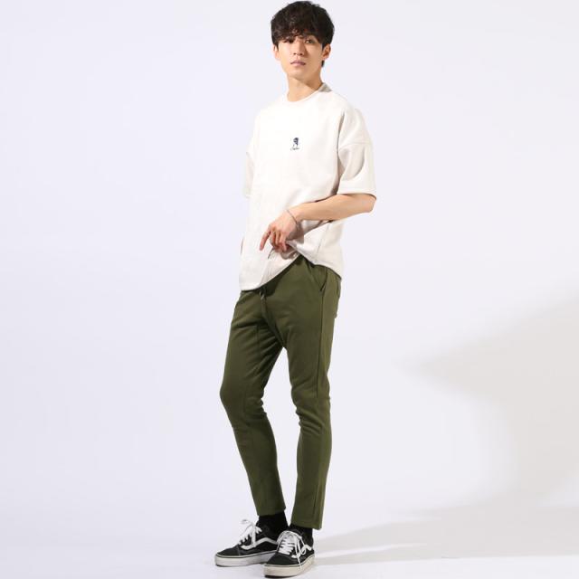 テーパードパンツ・サルエルパンツ・スウェットパンツ・イージーパンツ・メンズ・ポンチ・無地・千鳥・大きいサイズ・ウエストゴム・ストレッチ・カジュアル・スポーティー・春服・夏服・秋服・冬服・20代・30代・40代・リラックス 6