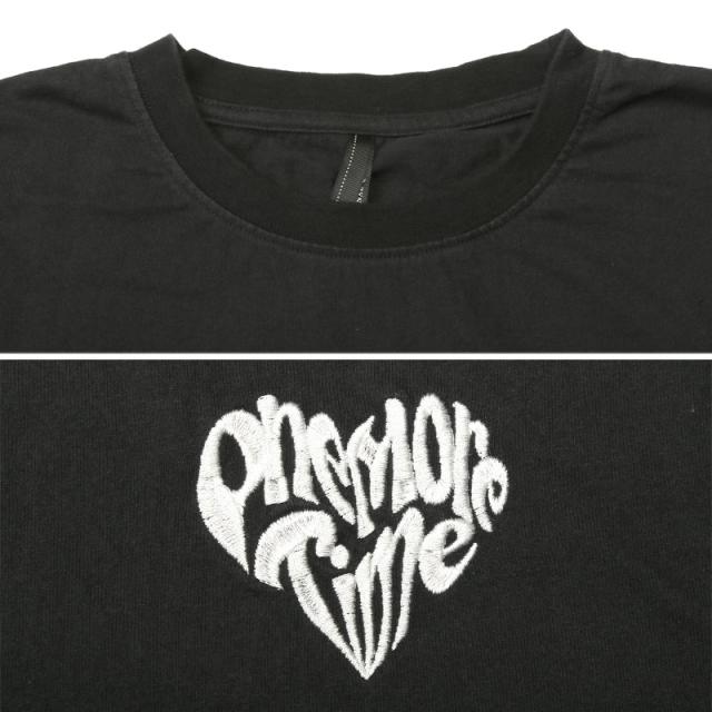 Tシャツ・半袖・メンズ・レディース・半袖Tシャツ・トップス・ピグメント・ハードウォッシュ・ウォッシュ加工・刺繍・ロゴ・ハート・ワンポイント・オーバーサイズ・ビッグシルエット・大きいサイズ・ゆったり・カジュアル・ストリート・黒・ブラック・グレー・チャコール 11