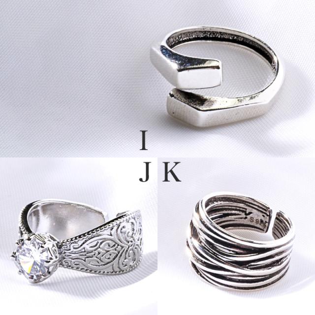 メール便対象・指輪・リング・レディース・メンズ・シルバーリング・S925・アクセサリー・アクセ・メンズアクセ・ジュエリー・銀色・シルバー・韓国・シンプル・上品・大人・キレイめ・カップル・ギフト・プレゼント・彼女・彼氏・記念日・太め・細め・フリーサイズ 7