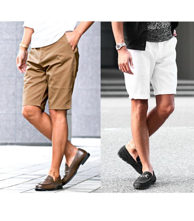 お兄系 ショートパンツ ハーフパンツ チノパン チノパンツ ショーツ ツイル 無地 ビター系 ビター ビタ男 BITTER 3
