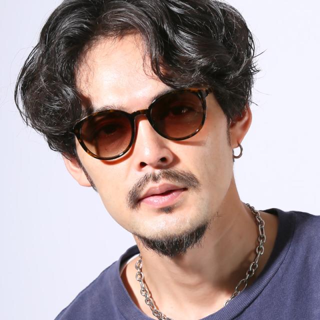 サングラス・メンズ・レディース・ボストンサングラス・ユニセックス・UVカット・紫外線カット・ラウンド・丸眼鏡・伊達眼鏡・伊達メガネ・おしゃれ・トレンド・度なし・ヴィンテージ調・夏・春・ブラック・スモーク・クリア・デミ・べっ甲柄・透明・韓国・運転・花粉症 4