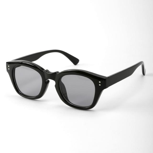 サングラス・メンズ・レディース・ユニセックス・UVカット・紫外線対策・ウェリントン・度なし・小顔効果・伊達眼鏡・黒縁・デミ・クリアフレーム・クリアレンズ・カラーレンズ・おしゃれ・プレゼント・ギフト・アクセ・モデル・リゾート 6