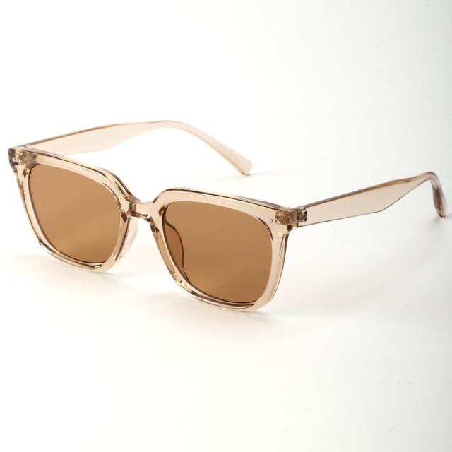 サングラス・メンズ・レディース・ウェリントンサングラス・ユニセックス・UVカット・紫外線カット・スクエアサングラス・スクエアフレーム・クリアフレーム・四角・大きめ・小顔・伊達眼鏡・伊達メガネ・おしゃれ・トレンド・度なし・夏・春・秋・冬・通年・アイウェア 7