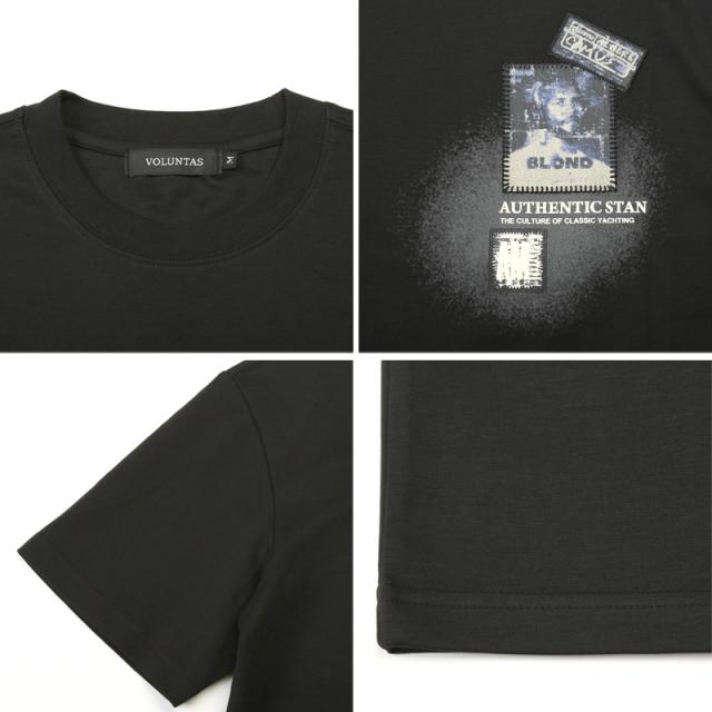 Tシャツ・半袖・メンズ・レディース・半袖Tシャツ・バックプリント・フォトプリント・コラージュ・プリント・ロゴ・丸首・クルーネック・ゆったり・グラフィック・ストリート・カジュアル・ユニセックス・スケーター・韓国 12